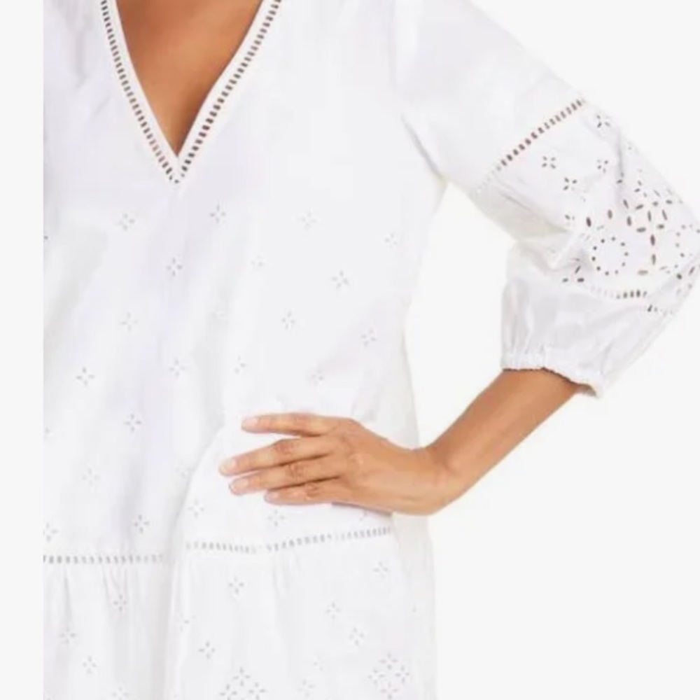 CLUB MONACO Eyelet Mini Dress
(NWT
Size Extra Small - Picture 3 of 12